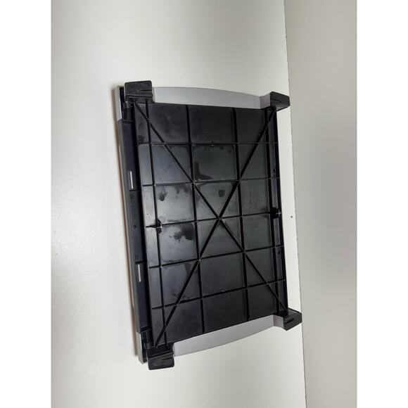 Fellowes Computer Lap Top Stand Black Silver Cosmetic Signs of Wear 15X11X4 - Picture 5 of 12